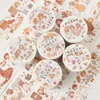 Geschenkwikkeling Leuke Doll Fairy Tale Maskering Washi Tape Kawaii Girl Decoratieve lijm Decora Diy Scrapbooking Sticker Label StationeryGift