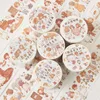 Gift Wrap Cute Doll Fairy Tale Masking Washi Tape Kawaii Girl Decorative Adhesive Decora Diy Scrapbooking Sticker Label StationeryGift