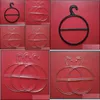 Plastic Scarf Hanger Circle Rack Holders Round Single Ring With Hook Display Loop For Cape Wraps Shawls Towels Tie Drop Delivery 2021 Hanger