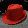 Jazz-Hut, panamaische Top-Hüte, Baumwollleinen, britischer Sonnenhut für Männer und Frauen, Sommer-Trilby-Fedora-Kappen, Panama-Strand-Straßenkappe, Stingy B5664099