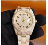 Tw Factory Full Set Diamonds RO Watches Wristwatch Luxury Designer 2824 Movement Automatic Top Quality Iced Out with Diamonds on Clasp Face Men's Watch