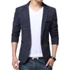 BROWON Nouvelle arrivée Mens Blazer Veste Costume Mariage Prom Party Slim Fit Smart Casual Costume Hommes Veste Business Men Suit Jacket LJ201103