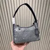 Moda tasarımcı crossbody çanta kadın çanta çantaları tam elmas klasik hobo lüks kadın omuz çantaları ışıltı çanta kılıfları kadın için