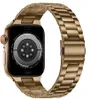 Luksusowy pasek na nadgarstek ze stali nierdzewnej do Apple Watch Series 7 6 5 4 SE Bransoletka Band Link Iwatch 41mm 44mm 45mm