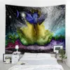 Fantasy Angel Decoratief tapijt Mandala Boheemse hippie Wall Curtain Tapestry Hanging Home Living Room Slaapkamer J220804