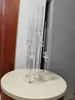 Украшение нового высокого чистого свадебного центра Crystal 5 Arm Candle Holder для вечеринки и брака Decora IV369