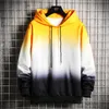 Patchwork Hoodies Pullover Male Hooded Jackets Autumn Winter Casual Jogging Fitness Men Long Sleeve Sportswear Clothes 6XL 220726