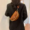 Umhängetasche Frauen Brusttasche Mädchen Pu Leder Taille Pack 2022 Winter Hohe Qualität Luxus Trend Handtaschen und Geldbörsen Dame Marke Fanny 220802