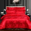 Bedding e Deodar Luxury Jaquard Imiaion ilk Aniilling hee Nordi Dou 220823