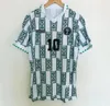 1994 Okocha Nigeria Retro fotbollströjor Kanu Finidi Nwogu Futbol Kit Vintage fotbollströjor Klassisk skjorta 1996 1998