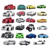 9 kinds of JDM Cute cartoon car shoes charms Accessories designer Shoe Decoration jibz for croc for Kid's Party