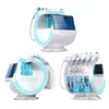 2022 Microdersmabrasion 다른 언어 Hydra Face Machine 7 In 1 Skin Analyzer + 프랑스 스킨-아나 닐리저 시스템