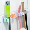 Wall Mounted Mop Organizer Holder Brush Broom Hanger Home Storage Rack Bathroom Suction Hanging Pipe Hooks Household Tools home BBA13442