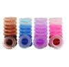 Nuove donne Scrunchy Girl Capelli Coil Bande in gomma Cravatte Ties Rope Ring Cotail Hollers Telephone Frenne Gum Capelli Bracciale FY487636032