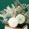 Flores decorativas Wreaths Wrinalh Flowers Artificial Flowers Centerpieces para a Tabela 220823