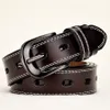 008 Men Designers Belts Women Waistband Ceinture Brass Buckle Genuine Leather Classical Designer Belt Highly Quality Cowhide Width 3.8cm With box #V08