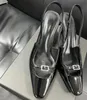 Sapatos de salto alto de couro envernizado LÂMINA Sapatos de salto alto sapatos femininos sandálias de luxo senhoras clássicos vestido sapato de grife bolsas sapatos sandália com caixa