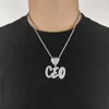 Anhänger Halsketten Hip Hop Mode Luxuriöse Klassische Benutzerdefinierte Brief Schmuck Hochwertige Halskette Für MännerAnhänger