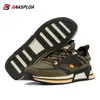 Baasploa Fashion Running Scarpe per uomini Sneaker in pelle maschile maschile Spect-up scarpa leggera per esterni per esterni 220627