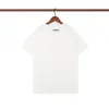 Lüks erkek T-Shirt Mektubu Baskı Yuvarlak Boyun Kısa Kollu Siyah Beyaz Moda Erkekler Kadınlar Yüksek Kalite Tees.Top1