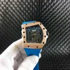 Herrklockor Designer Watches Movement Watches Leisure Business Richa Mechanical Watches Men's Gifts V796