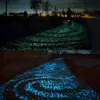 Dekoracje ogrodowe 20pcs Decorluminous Kamienie świeci w ciemnych kamykach żałobek na podwórko i chodniki domowe dekoracja akcesoriagarden