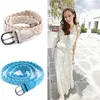 Belts Womens Belt Style Candy Colors Rope Braid Female For High Quality Ceinture Femme