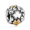 925 Silber Charm Perlen baumeln Farbe Einhorn Kristall Herz Kleeblatt Perle passen Pandora Charms Armband DIY Schmuck Zubehör