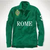 Высококачественная 100% хлопковая мужская мужская футболка с длинно рукавами футболка для рубашки Polos Craft Comploy Fashion Fasual футболка Rome Milan New York Berlinxxl