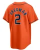 Benutzerdefinierte Jersey Houston''Astros''Herren Frauen Jugend 27 Jose Altuve 21 Zack Greinke 2 Alex Bregman 1 Carlos Correa Baseball Trikots