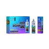 Randm Tornado 10000 Puffs Vape Pen Kits Disuperable EタバコプレイルドカートリッジLEDライトグローイングフモット