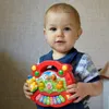 Baby muzikaal speelgoed met dierengeluid Kids Piano Keyboard Elektrisch flitsende muziekinstrument Vroeg educatief speelgoed voor kinderen 220817