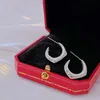 Hoop Huggie przybył Koreański minimalistyczny złoty metalowy duży koło geometryczne okrągłe okrągłe kolczyki dla kobiet dziewczęta biżuteria