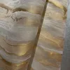 カーテンドレープリビングルームのためのカーテンダイニングベッドルームスタイル豪華な中国のゴールドスレッドテクスチャジャックヤック高精度の肥厚