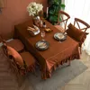 Table doek 140x220cm Holland Velvet TableCloth El Cafe Decoratie Solid Color Multifunction Cover Party Set