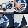 Teppiche Millwall FC Home Polyester Fußmatte Teppich Teppichmatte Fußpack Nicht-Schlupf-Dehtezentrum Küchen Schlafzimmer Balkon