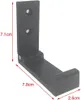 Hooks Rails Foldbara väggmontering Hängande stark vattentät hängdekorativ uppsättning av 4 packhooks