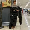2022 Арабские вечерние платья русалка лимонные красные кристаллы Формальный стиль Дубай Индийский Черный С блестка