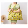 Reusable Foldable Shopping Bag High Quality Large Size Tote Bag Eco Bags Waterproof T-shirt Bag Shopkeeper Bags Handbags