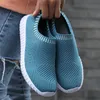 Donne Vulcanized 2022 Mesh Platform Sneakers di alta qualità Mocassini da passeggio Donna Calzino lavorato a maglia Scarpe casual da donna