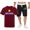 Ricard Sneldrogende Heren Sets Running Compressie Sport Past Basketbal Panty Kleding Gym Fitness Jogging Sportswe 220615