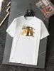 2022 Summer Mens Designer T Shirt Casual Man Tees z literami Drukuj krótkie rękawy
