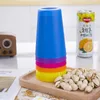 Children's competitive folding Tumblers plastics colorful water mug hand speed competitives plastic cup kindergarten educational toy cups T9I001963