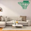 Duvar Çıkartmaları Basketbol Yüzük Sanat Çıkartma Çıkartma Sporları Ev ve Mahkeme Dekorasyonu A003050 Wall Stickerswall