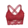 Bustiers Corsets Femmes Sexy Respirant Dentelle Tube Tops Rassemblement Soutien-Gorge Rembourré Sans Jantes Soutiens-Gorge Antichoc Solide Couleur Sous-VêtementsBustiers