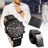 Belts Men's Watch Wallet Belt Set Male's Gift For Father's Day Birthday 3pcs/set Casual Quartz Dad Boyfriend NYZ ShopBelts