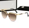 2021 Designer Luxury letter Sun glasses men and women trend retro anti-glare Sunglasse and box