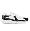 Men Shoes Casual Brands Sneaker Mesh and Patent Leather Vernice