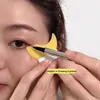 Göz Makyaj Yardım Muhafız Profesyonel Göz Farı Eyeliner Şablonu Maskara Paketi Kaş Eyeliner Shaper Assistant Güzellik Aracı