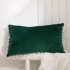 Coussin/oreiller décoratif décoration moelleux canapé oreillers rétro housse de coussin pour salon voiture couleur unie décor à la maison cas